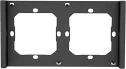 Cadre pour double interrupteur Sonoff M5 80 graphite/noir