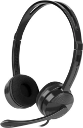Casque avec microphone Natec Canary GO noir