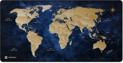 Tapis de souris NATEC World Deep Blue 800 × 400 mm