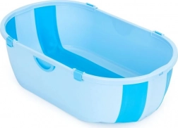 Baignoire pliable pour bébé avec bouchon de vidange bleu ECOTOYS