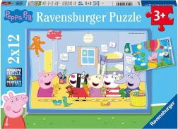 Peppa Pig : L’aventure de Peppa puzzle 2x12 pièces