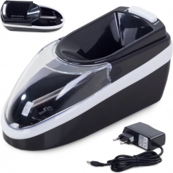 Machine électrique pour fabriquer des cigarettes noire