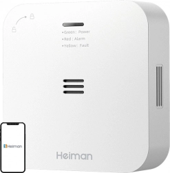 Détecteur de monoxyde de carbone sans fil Heiman