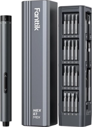 Kit électrique de tournevis de précision Fanttik E1 Max 3,7 V, gris
