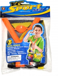 Lance-pierre avec 36 ballons d’eau