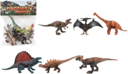Ensemble de dinosaures en plastique 6 pcs
