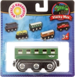 Wagon de voyageurs en bois Maxim