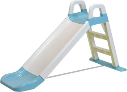 Doloni toboggan pour enfants 140 cm – Blanc - bleu clair