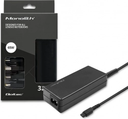 Adaptateur d’alimentation universel pour ordinateurs portables Lenovo 65 W avec 4 connecteurs