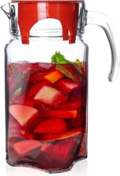 Pichet en verre avec couvercle 1,75 l