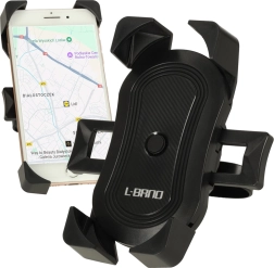 L-BRNO support de téléphone universel pour vélo, moto et trottinette – noir