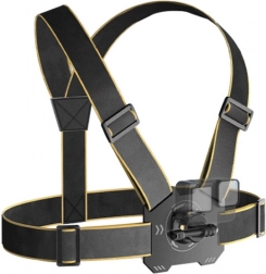 PULUZ harnais pectoral pour caméras sportives (noir)