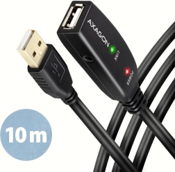 Axagon ADR-210 câble d’extension USB 2.0 actif A–M vers A–F 10 m