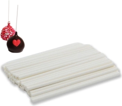 Bâtonnets en papier pour sucettes et cake pops 11,5 cm, 50 pcs