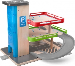 Garage avec ascenseur et accessoires