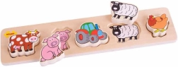 Bigjigs Baby puzzle en bois ferme