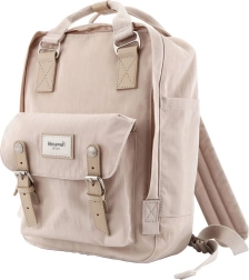 Sac à dos beige pour ordinateur portable 14" Himawari, imperméable, 16 l