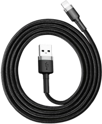 Baseus Cafule câble USB–Lightning 2 m 1,5 A – Gris
