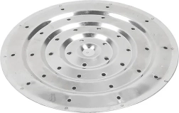 Plaque diffuseuse en acier inoxydable pour brûleur à gaz, 19 cm
