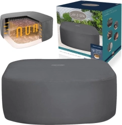 Couverture thermique pour spas carrés Bestway Lay-Z-Spa EnergySense