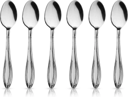 Cuillères à espresso en acier inoxydable CONIC, lot de 6 pièces