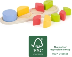 Small Foot Tableau éducatif en bois Fractions