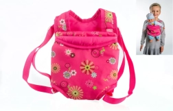 Porte-bébé en tissu pour bébés et poupées 29 × 20 cm