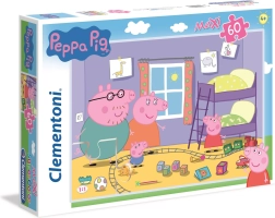 Puzzle Peppa Pig Maxi 60 pièces par Clementoni