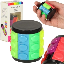 Casse-tête logique cylindre rotatif – 3 rangées