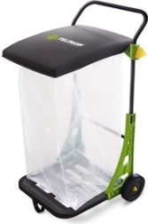 Chariot de jardin avec roues 80 L