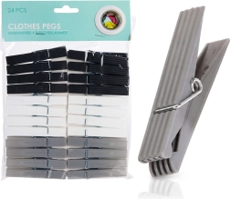 Pinces à linge en plastique Ultra Clean 24 pcs