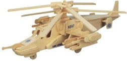 Puzzle 3D en bois Hélicoptère