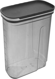 Distributeur doseur pour aliments secs GREY 2,7 l