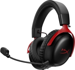Casque gamer sans fil HyperX Cloud III S noir‑rouge