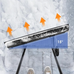 Chasse-neige manuel à roues 95 cm