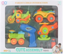 Ensemble de vissage Véhicules pour enfants