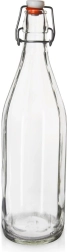 Bouteille en verre avec fermeture à clip 750 ml