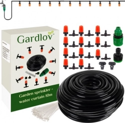 Rideau d’eau de jardin avec brumisation – Rideau