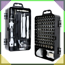 Kit de tournevis de précision 118 en 1 avec embouts magnétiques TORX et accessoires