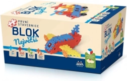 Jeu de construction BLOK Plus grande boîte en plastique