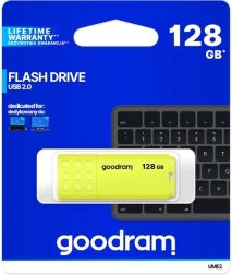 Clé USB Jaune 128GB GOODRAM UME2 s 2.0