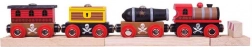 Train pirate avec voies
