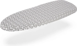 Housse en coton pour planche à repasser de table, grise 77 × 31 cm