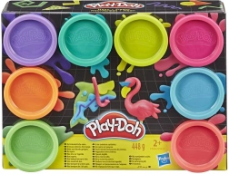 Ensemble de pâte à modeler néon Play-Doh 8-Pack