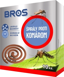Bros spirales anti-moustiques 10 pcs
