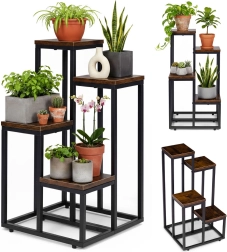 support à plantes loft 4 étagères modernhome