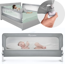 Barrière de lit Nukido 180 cm grise