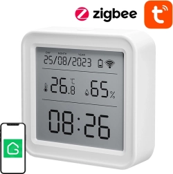 Gosund ST17 capteur Zigbee intelligent de température et d’humidité avec écran LCD