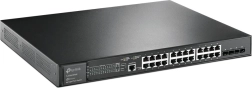 tp-link jetstream sg3428xmp switch gigabit poe+ géré 24× rj45 et 4× sfp+ 10g