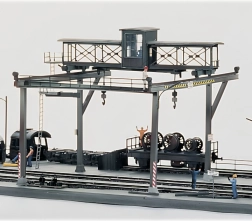 PIKO grue portique cimetière de locomotives H0